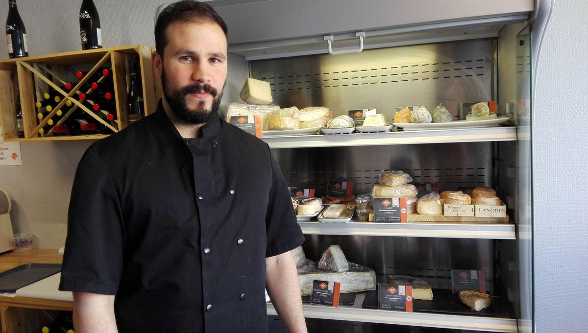 Fromagerie Assimans à Bayonne, kevin Domec